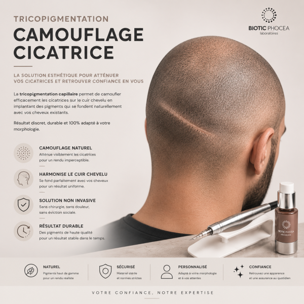 camouflage cicatrice tricopigmentation bordeaux