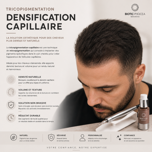 densification capillaire tricopigmentation