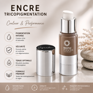 encre tricopigmentation bordeaux