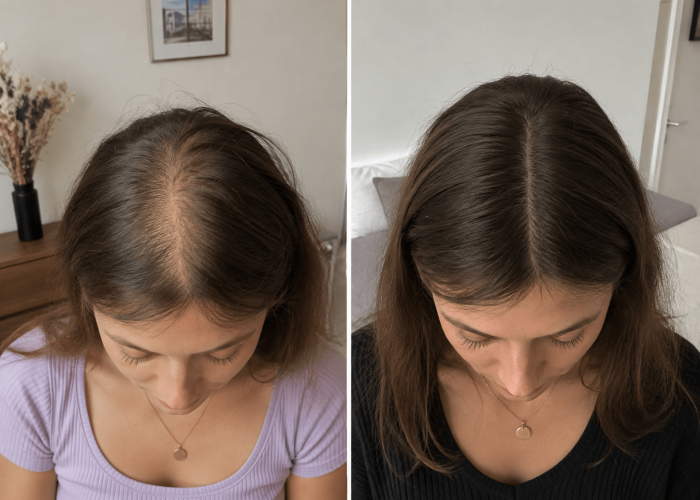 femme tricopigmentation bordeaux